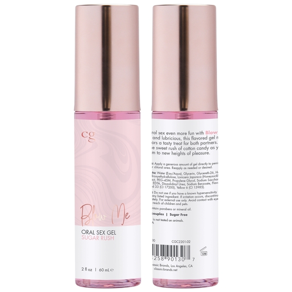 CGC Blow Me Oral Sex Gel Cotton Candy 2 oz. 3 CGC Blow Me Oral Sex Gel Cotton Candy 2 oz. - Image 3
