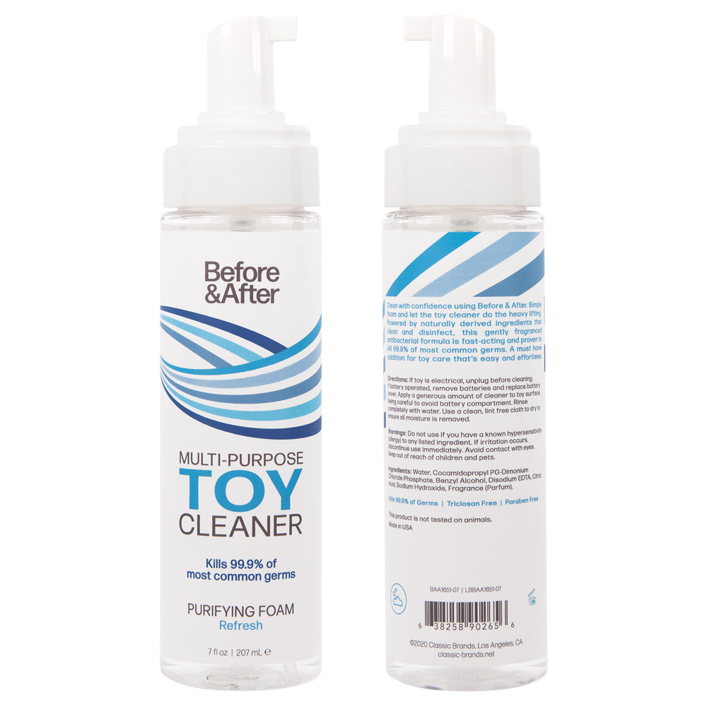 Before & After Foaming Toy Cleaner 7 Oz. 3 Before & After Foaming Toy Cleaner 7 Oz. - Image 3
