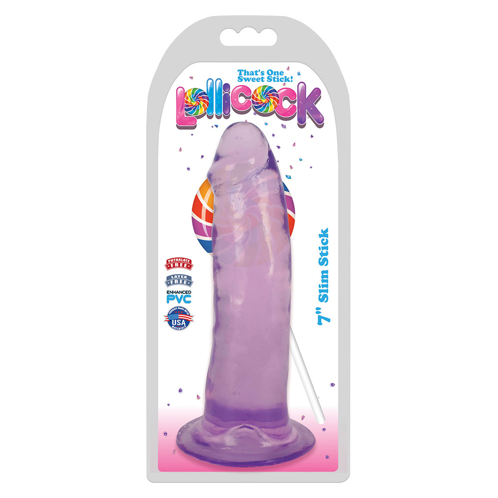Lollicock 7" Slim Stick Grape Ice 1 Lollicock 7" Slim Stick Grape Ice
