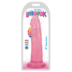 Lollicock 8" Slim Stick Cherry Ice