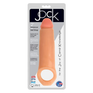 Jock 2" Enhancer W Ball Strap Vanilla