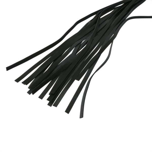 Sex & Mischief Red & Black Stripe Flogger - Image 3