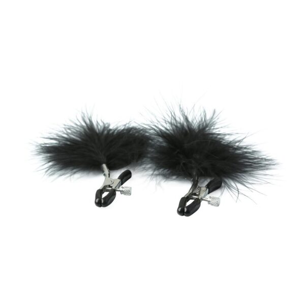 S&M Feathered Nipple Clamps - Image 2