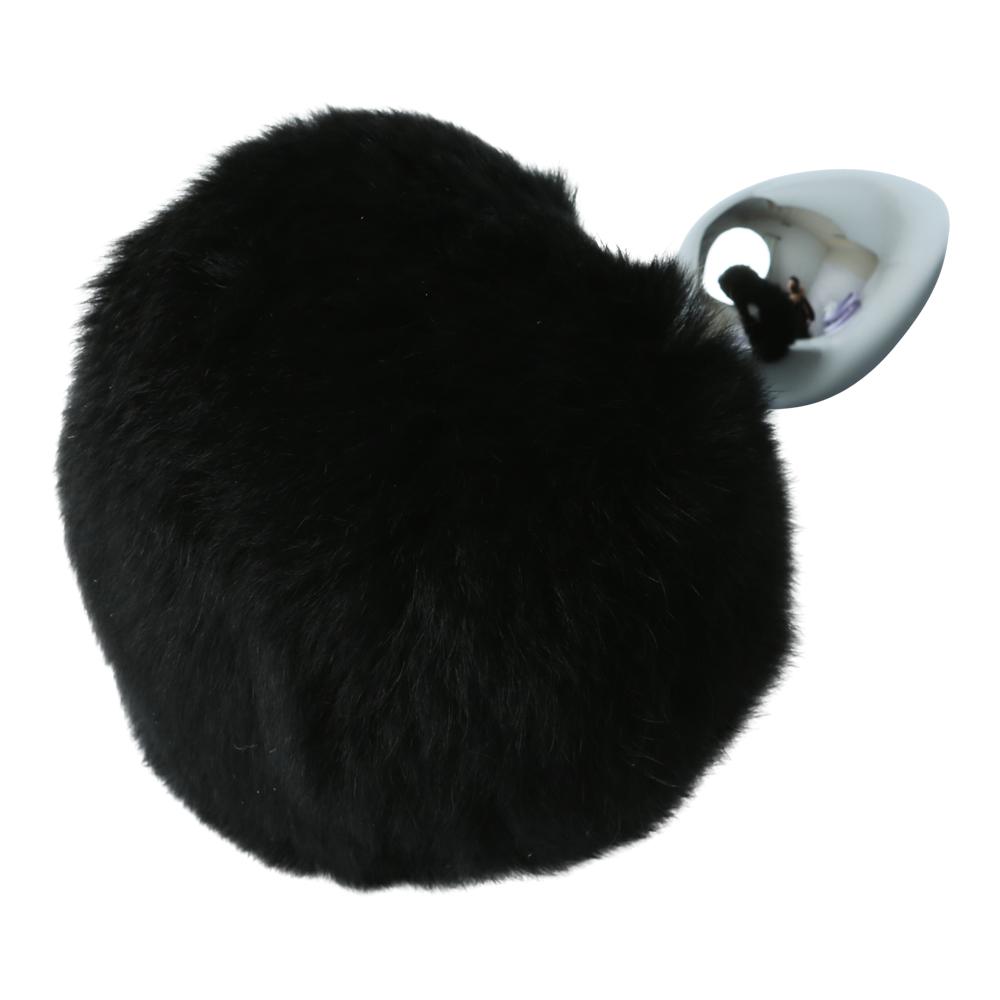 Midnight Metal Bunny Butt Plug 3 Midnight Metal Bunny Butt Plug - Image 3