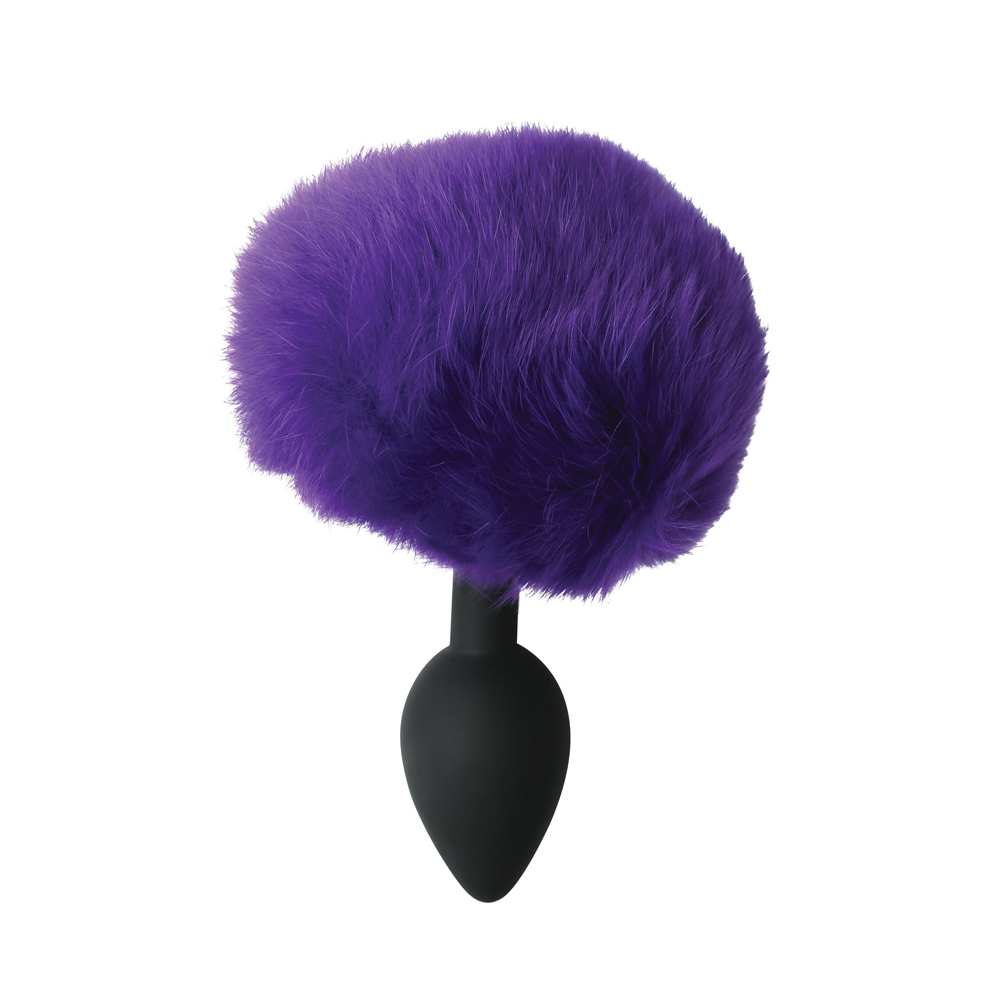 Midnight Silicone Bunny Butt Plug 2 Midnight Silicone Bunny Butt Plug - Image 2