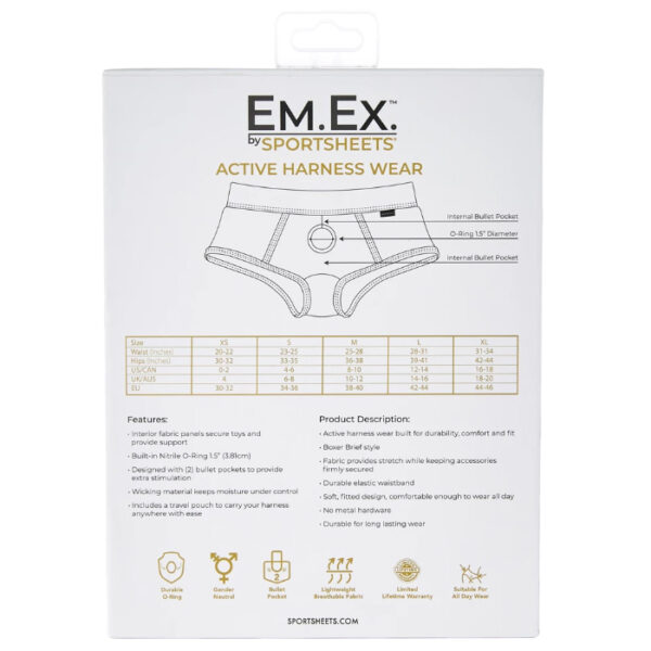 Em.Ex: Active Harness Wear Navy/Graphite Fit Xl - Image 2