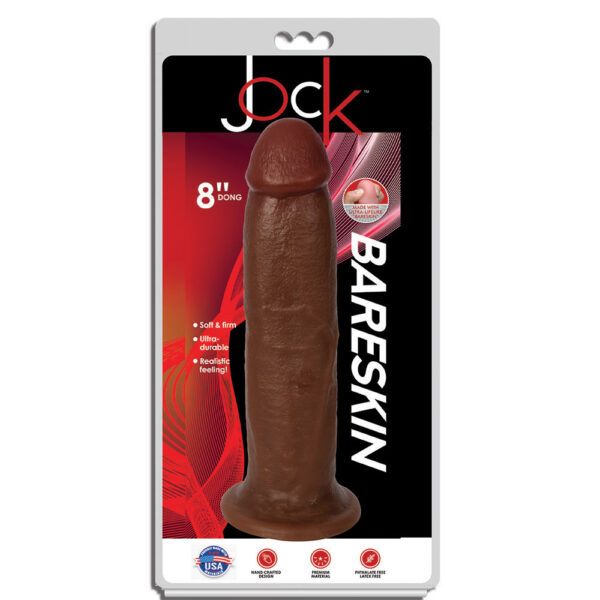 Jock 8" Bareskin Dong Latte