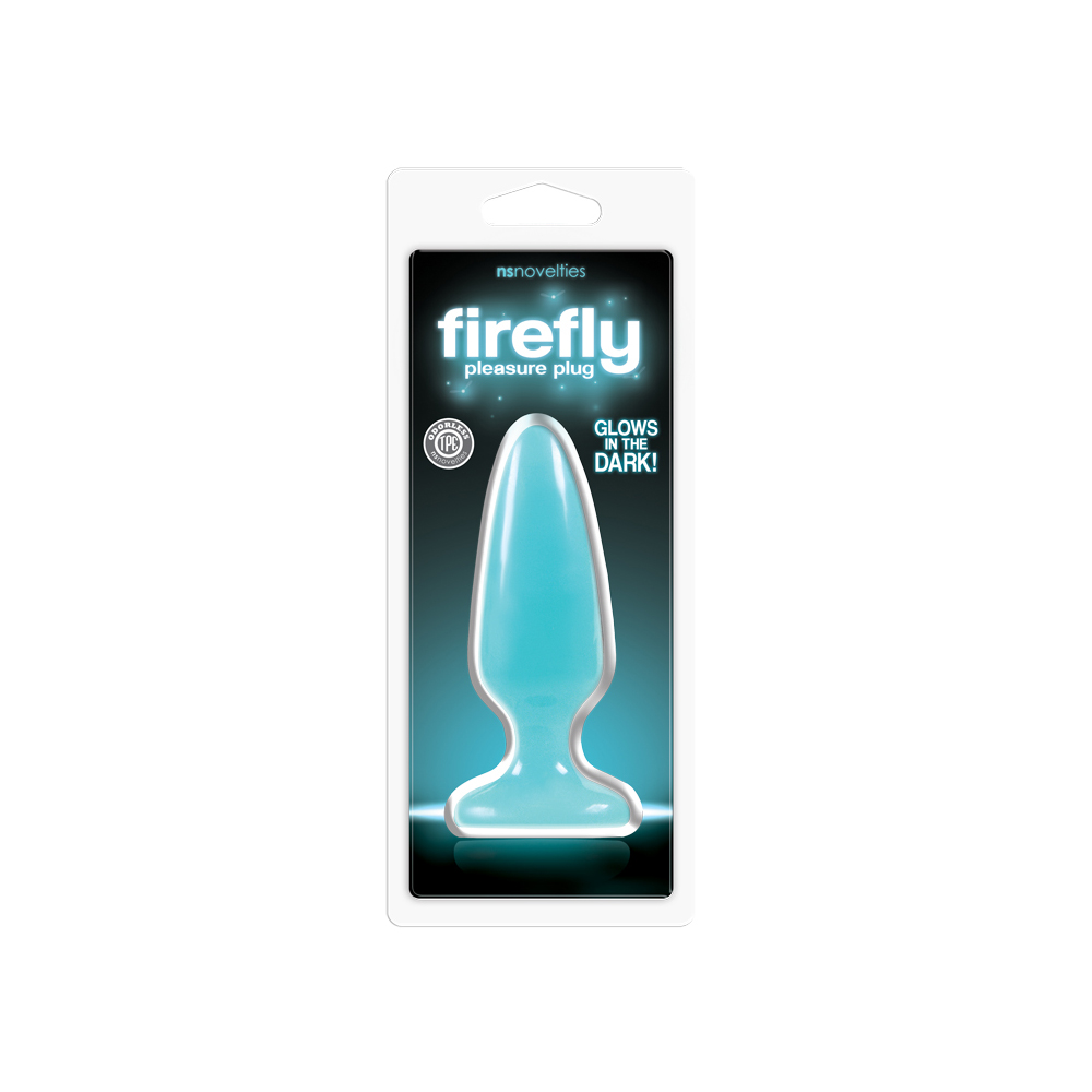 Firefly Pleasure Plug - Medium - Blue 1 Firefly Pleasure Plug - Medium - Blue