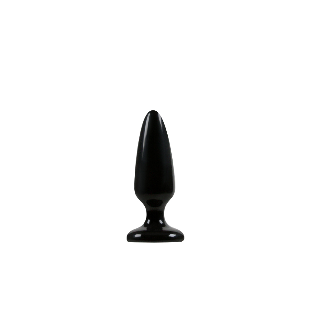 Jelly Rancher Pleasure Plug - Medium - Black 2 Jelly Rancher Pleasure Plug - Medium - Black - Image 2