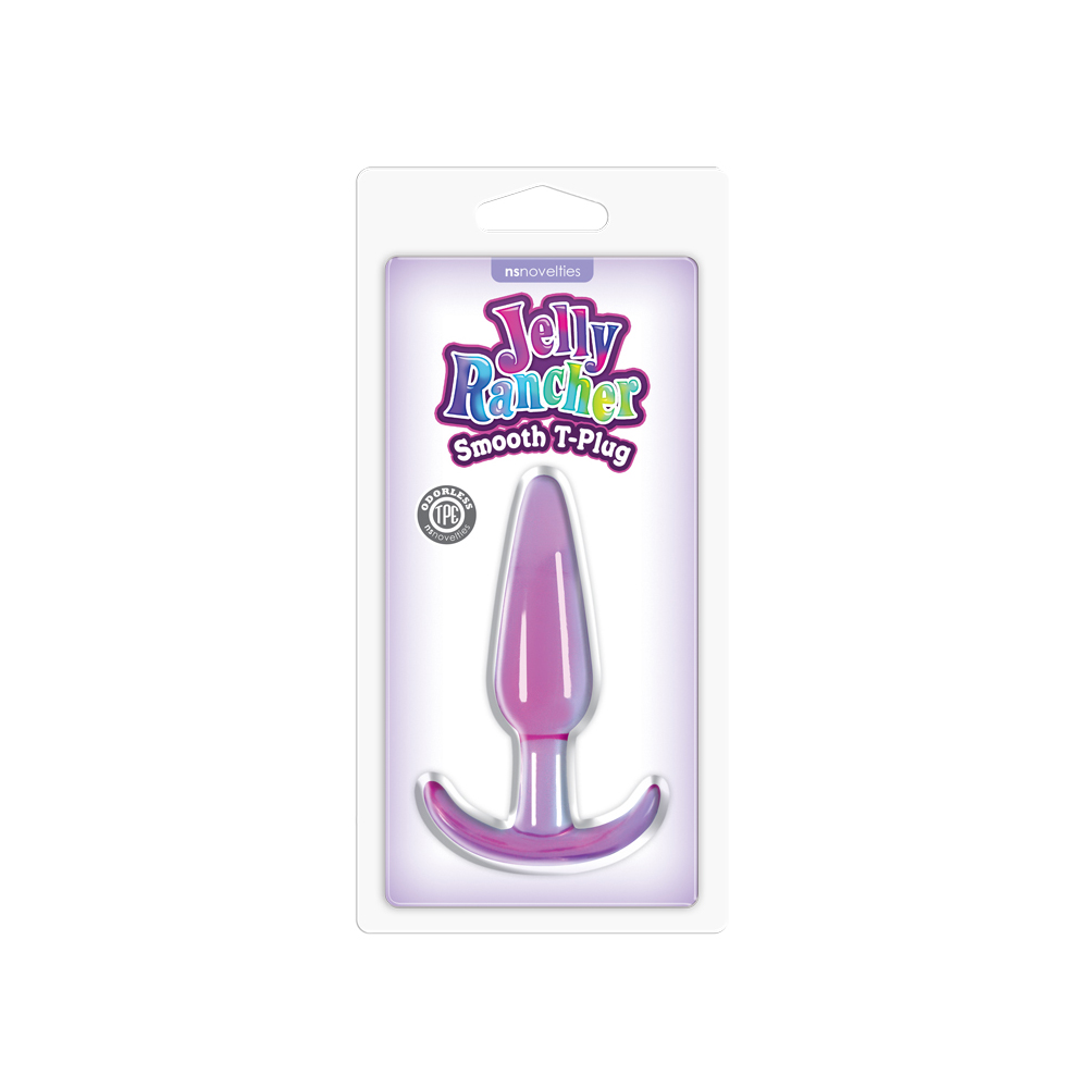 Jelly Rancher T-Plug - Smooth - Purple 1 Jelly Rancher T-Plug - Smooth - Purple