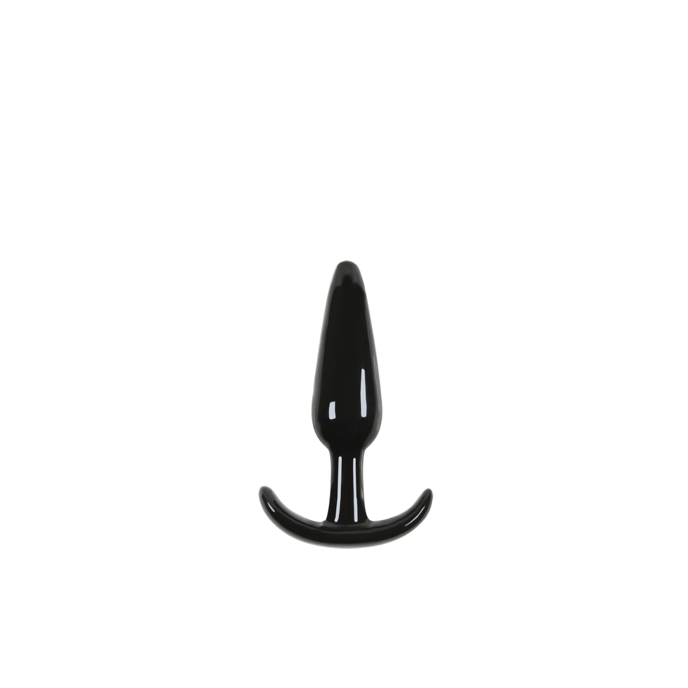 Jelly Rancher T-Plug - Smooth - Black 2 Jelly Rancher T-Plug - Smooth - Black - Image 2