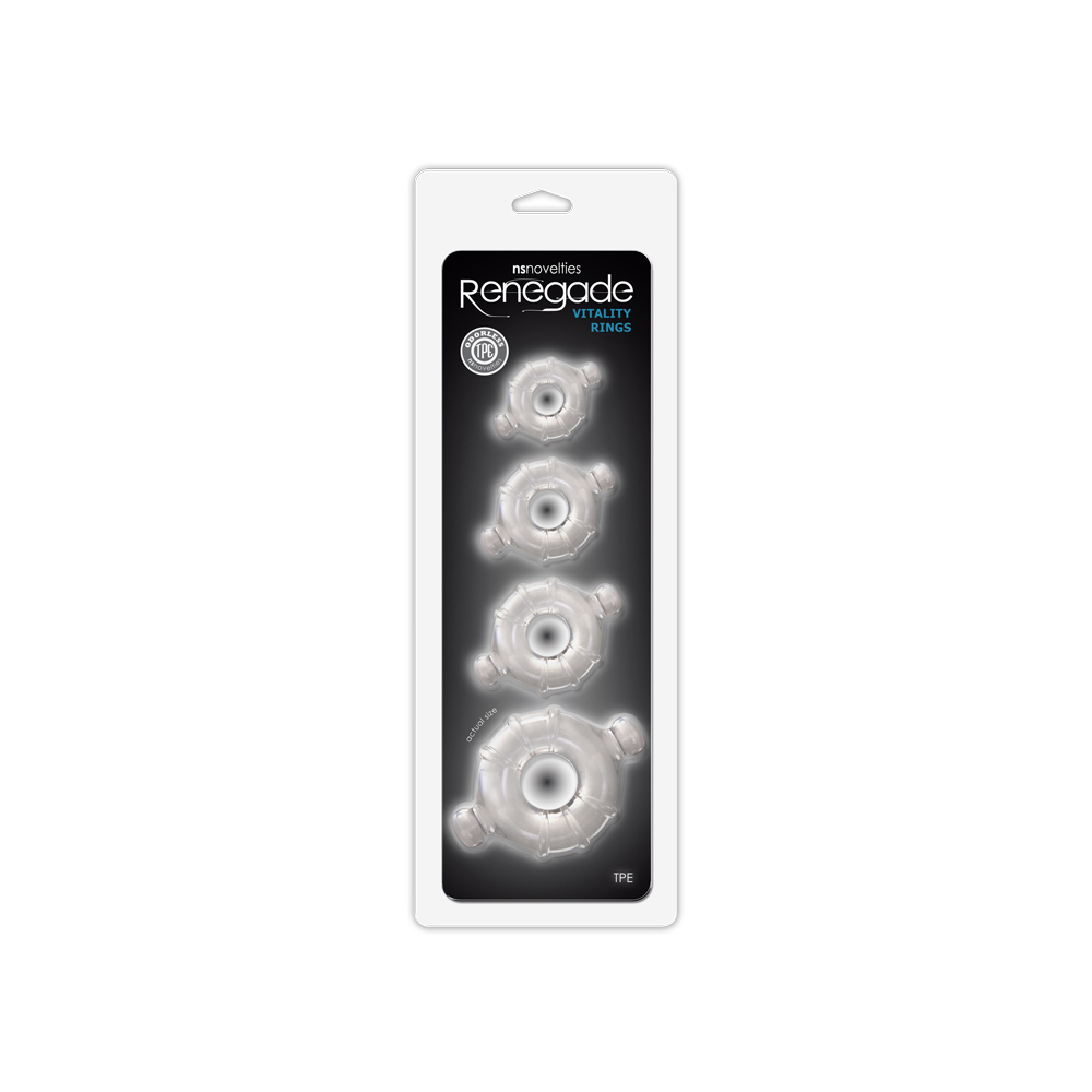 Renegade Vitality Rings Clear 1 Renegade Vitality Rings Clear