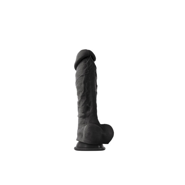 Colour-Soft 8" Soft Dildo Black - Image 2