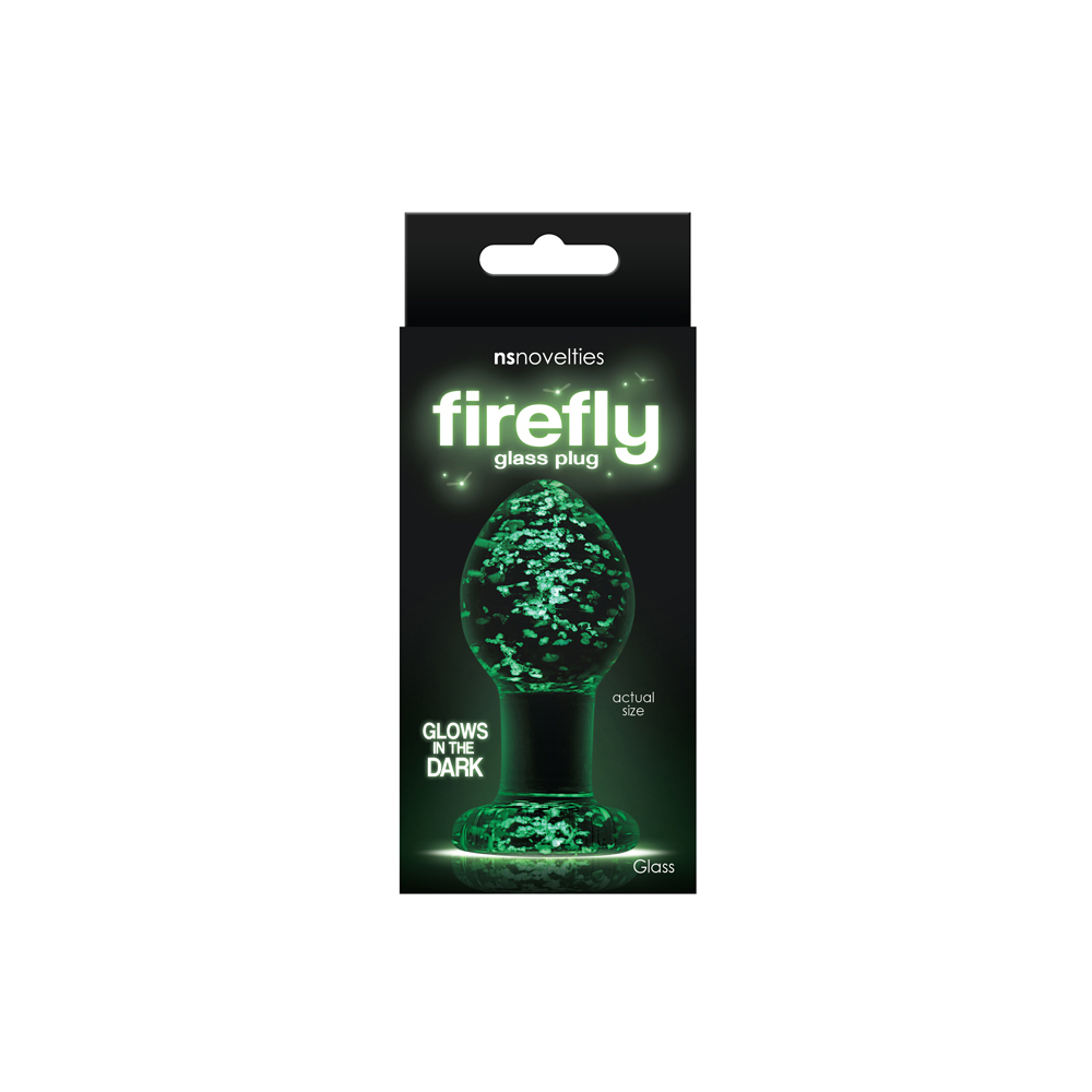 Firefly Glass Plug Medium Clear 1 Firefly Glass Plug Medium Clear
