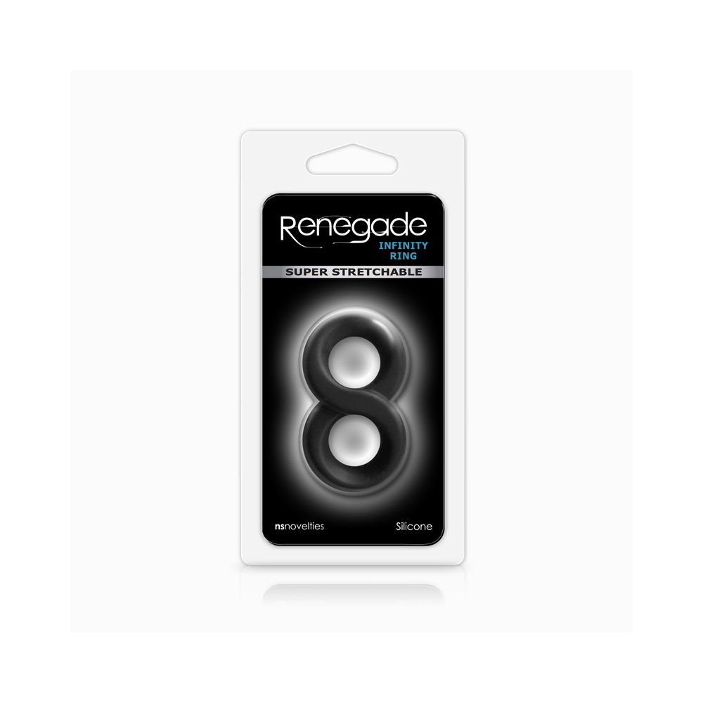 Renegade Infinity Ring Black 1 Renegade Infinity Ring Black