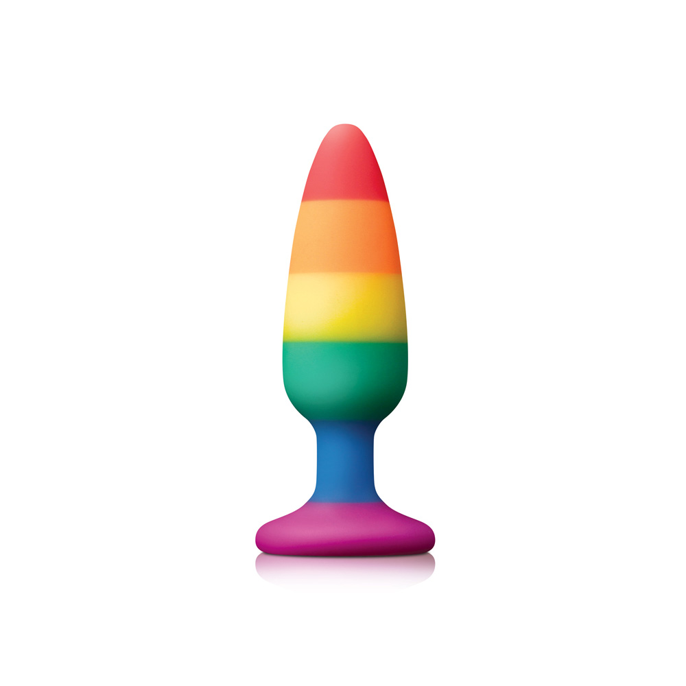 Colours Pride Edition Pleasure Plug Medium Rainbow 2 Colours Pride Edition Pleasure Plug Medium Rainbow - Image 2