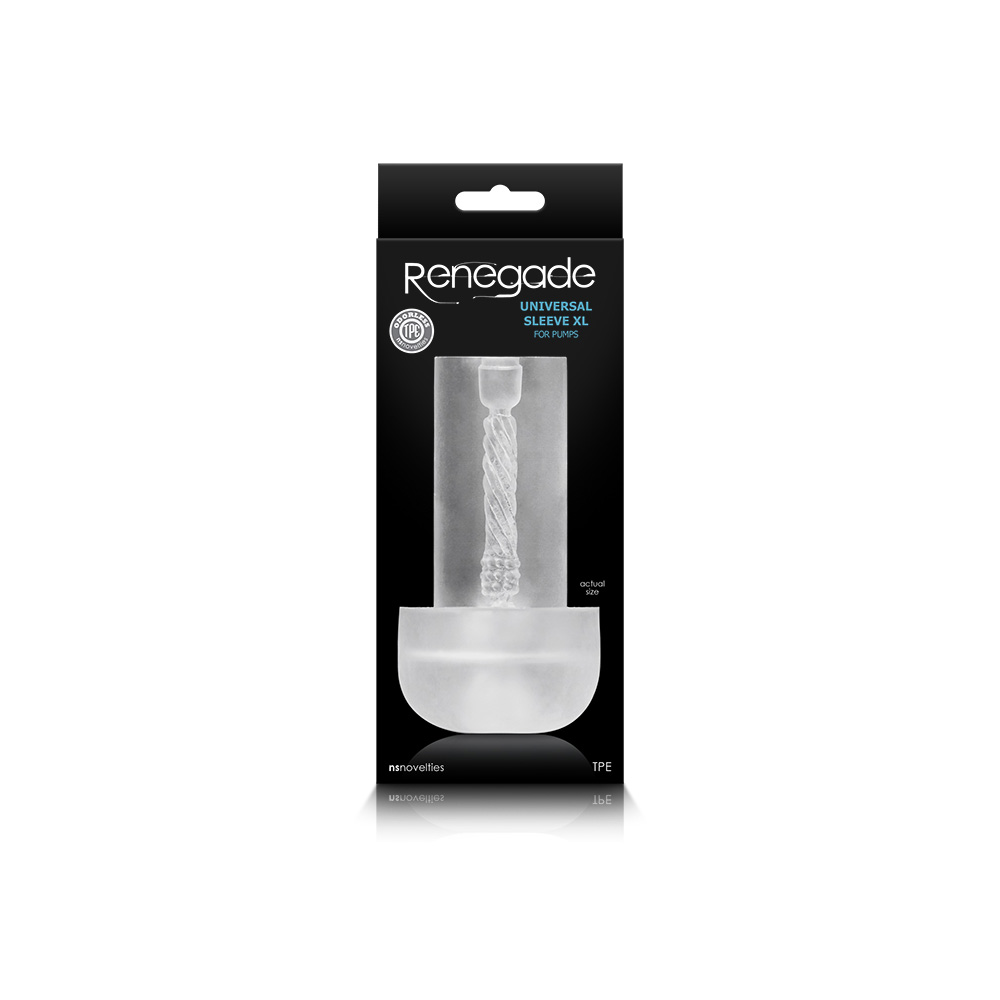 Renegade Universal Sleeve Xl (Extra Long) Clear 1 Renegade Universal Sleeve Xl (Extra Long) Clear