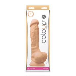 Colours Pleasures 7" Dildo White