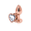 Rear Assets Rose Gold Heart Small Clear - Image 2