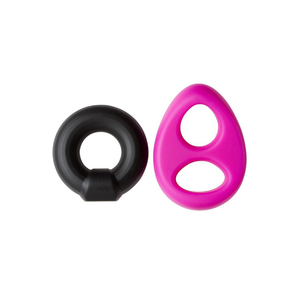 Cloud 9 Pro Sensual Silicone Tear Drop Ring & Donut Sling 2 Pack 2 Cloud 9 Pro Sensual Silicone Tear Drop Ring & Donut Sling 2 Pack - Image 2