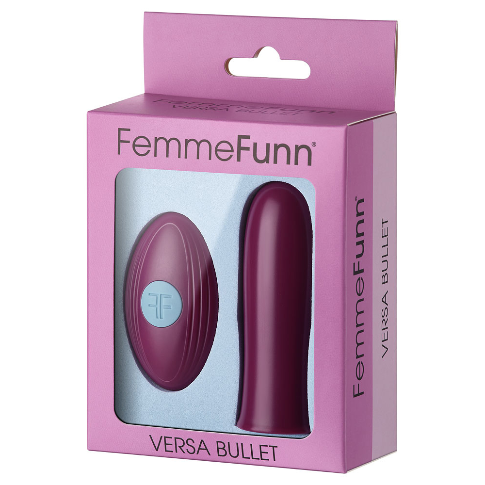 Versa Bullet W/ Remote Dark Fucshia 1 Versa Bullet W/ Remote Dark Fucshia