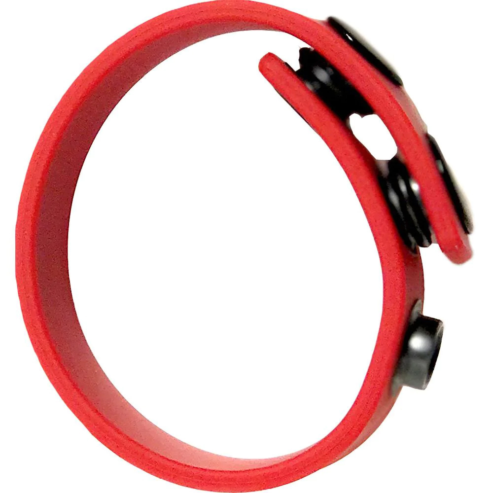 Boneyard Cock Strap Red 2 Boneyard Cock Strap Red - Image 2