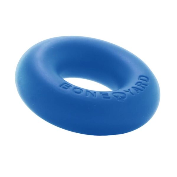 Ultimate Silicone Cock Ring Blue - Image 3