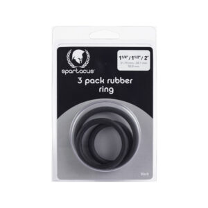 Rubber C-Ring Set 1.25 1.5 2'' - Black