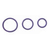 Rubber C-Ring Set 1.25 1.5 2" - Purple - Image 2