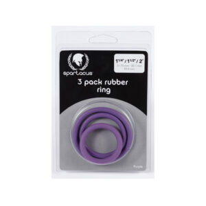 Rubber C-Ring Set 1.25 1.5 2" - Purple