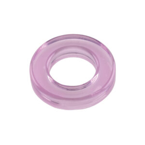 Elastomer C-Ring Round Flat - Purple