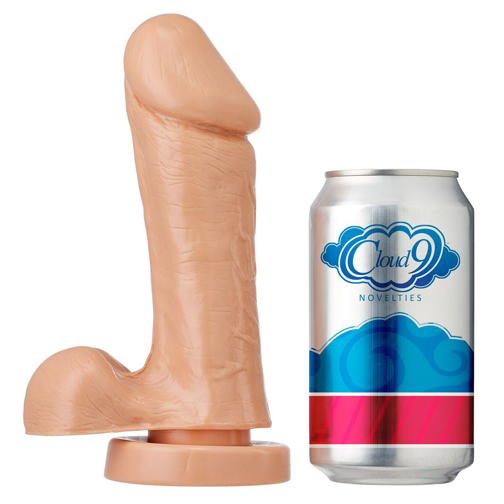 Cloud 9 Delightful Dong 6" W/Balls Flesh 2 Cloud 9 Delightful Dong 6" W/Balls Flesh - Image 2