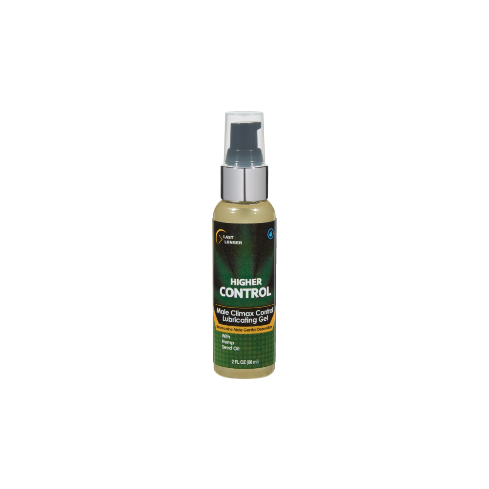 Higher Control Climax Control Gel With Hemp Seed Oil 2 oz. 1 Higher Control Climax Control Gel With Hemp Seed Oil 2 oz.