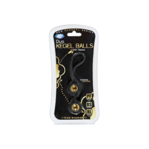 Cloud 9 Pro Sensual Duo Kegel Balls Black
