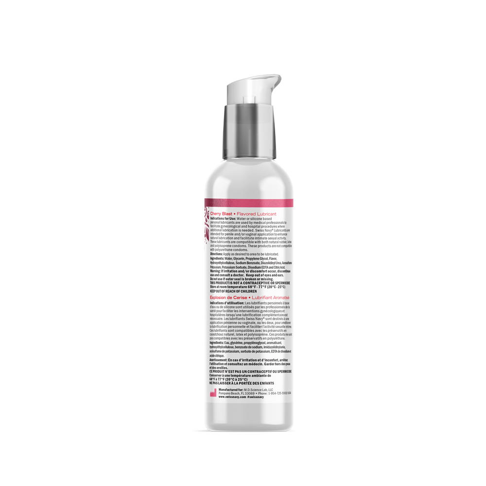 Desire Cherry Blast Flavored Lubricant 2 oz. 2 Desire Cherry Blast Flavored Lubricant 2 oz. - Image 2