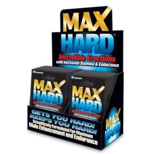MAX Hard 1pk 24ct Display