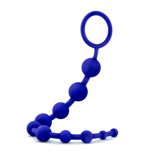 Luxe Silicone 10 Beads Indigo - Image 3