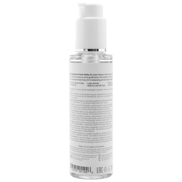 Simply Aqua Lube 4 oz. - Image 2