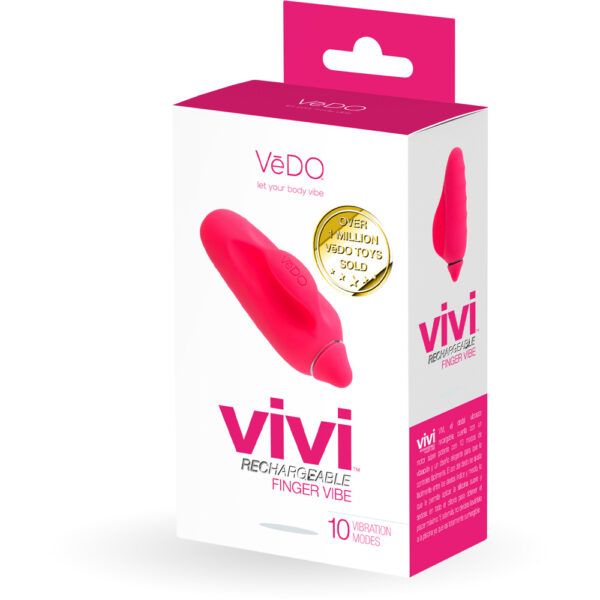 Vivi Rechargeable Finger Vibe Foxy Pink