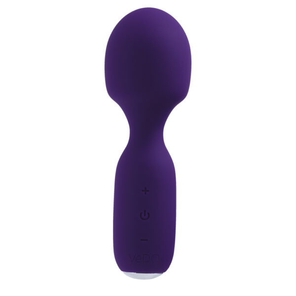 Wini Rechargeable Mini Wand Deep Purple - Image 2