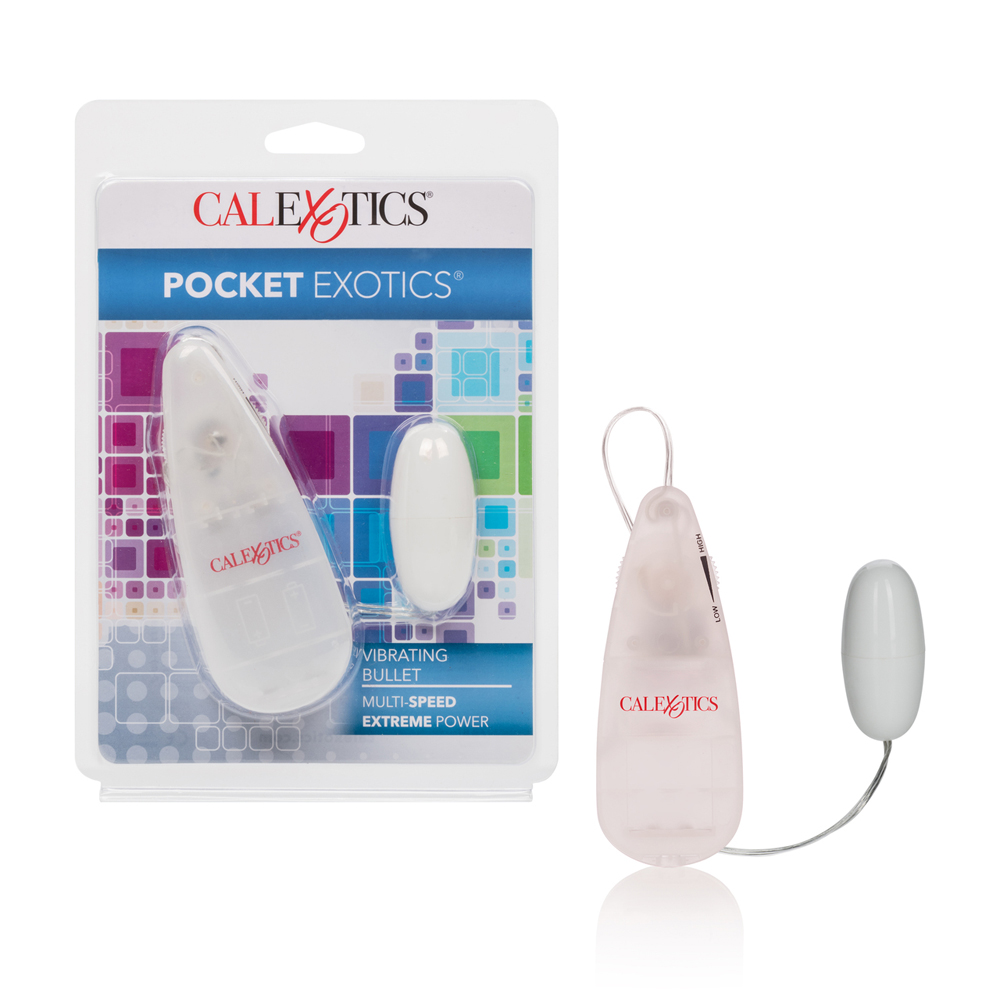 Pocket Exotics Vibrating Bullet Gray 1 Pocket Exotics Vibrating Bullet Gray