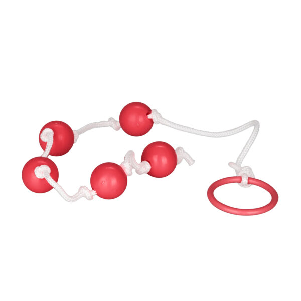 Small Anal Beads Red - Image 2