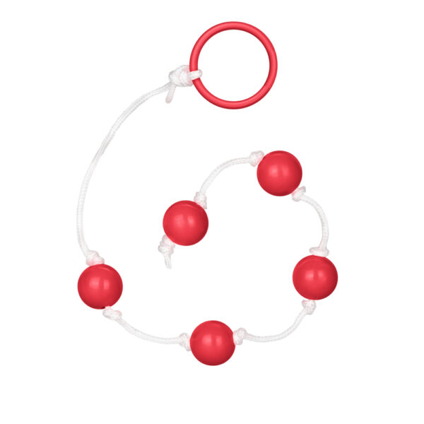 Small Anal Beads Red - Image 3