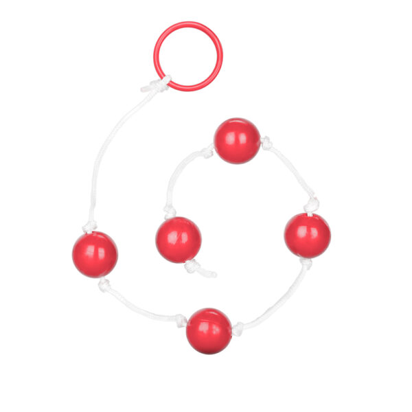 Medium Anal Beads Red - Image 3