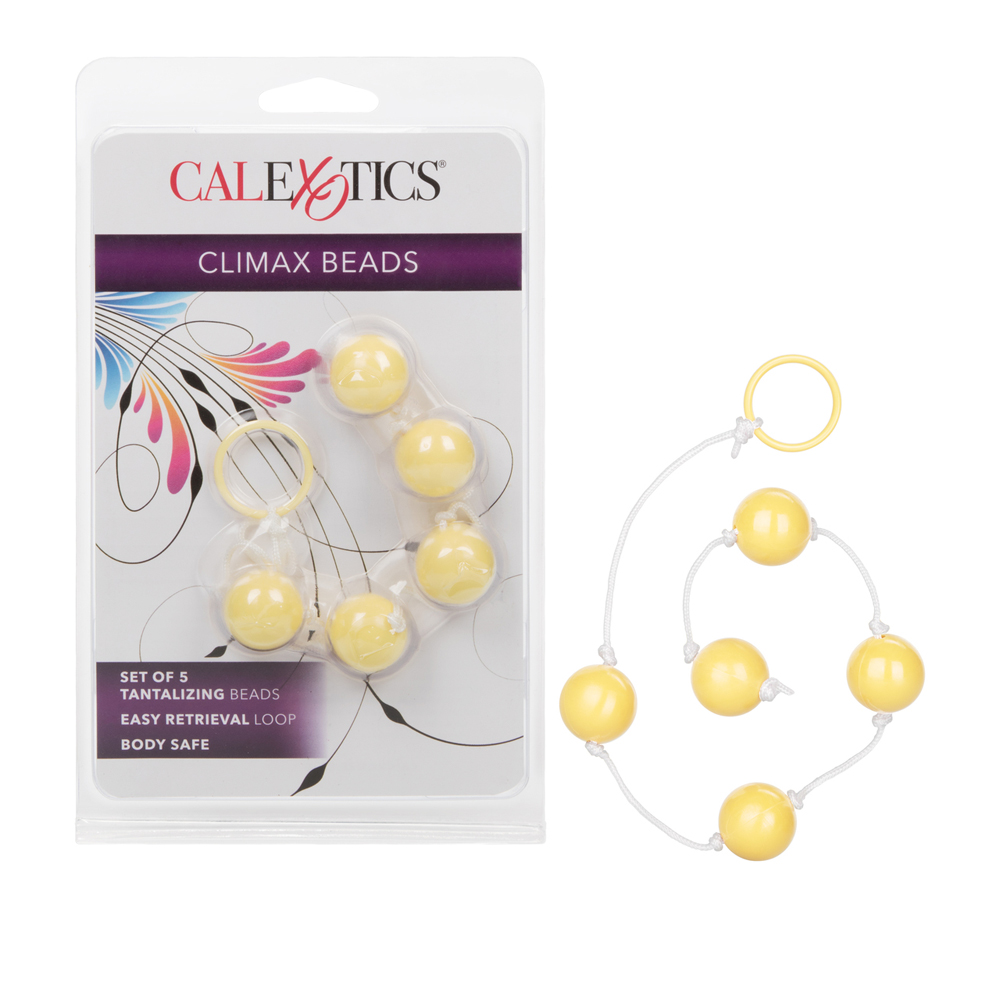 Climax Beads Yellow 1 Climax Beads Yellow