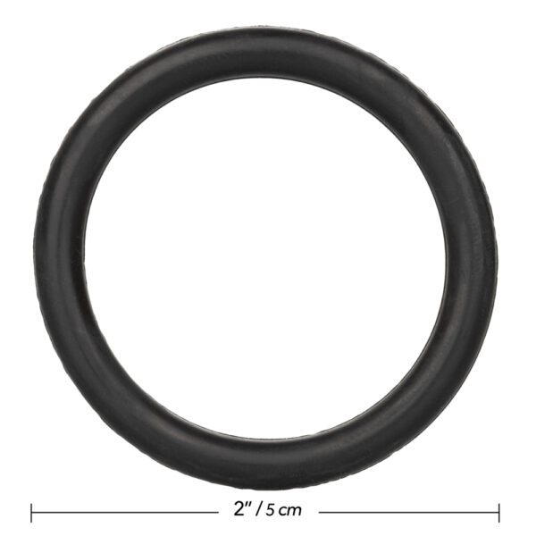 Black Rubber Ring Medium - Image 3