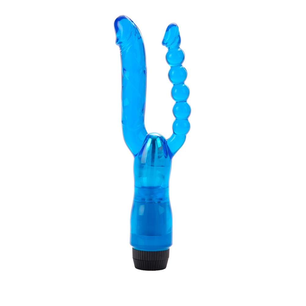 Dual Penetrator Vibrator Blue 2 Dual Penetrator Vibrator Blue - Image 2