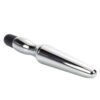Vibrating Waterproof Anal Probe Silver - Image 3