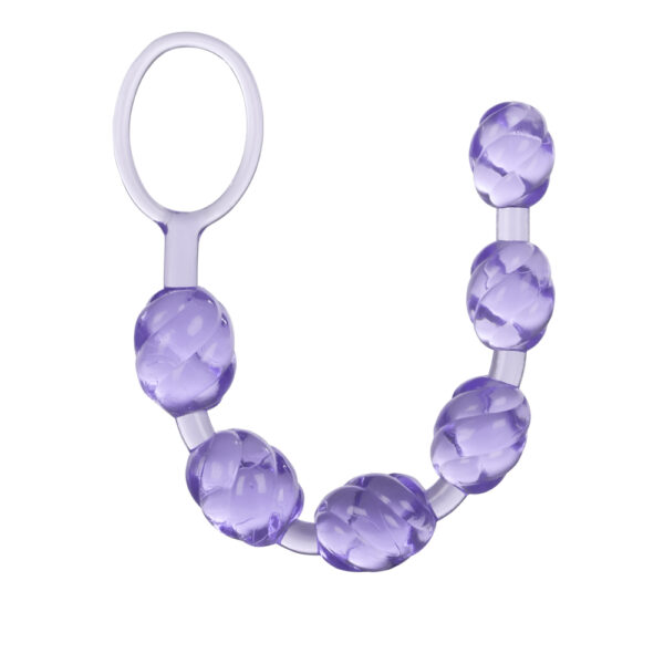 Swirl Pleasure Beads Purple - Image 3