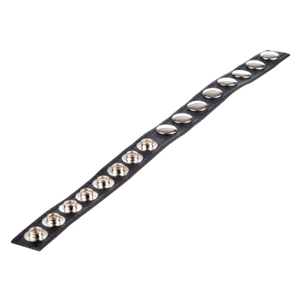 Colt Leather C/B Strap 8 Snap Fastener Black - Image 3